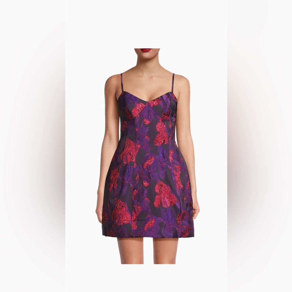 Liv Foster Jacquard Minidress